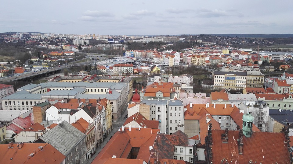 pohled na Plzeň